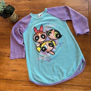 Vintage Power Puff Girls Nightgown Pajamas 90’s l Y2k